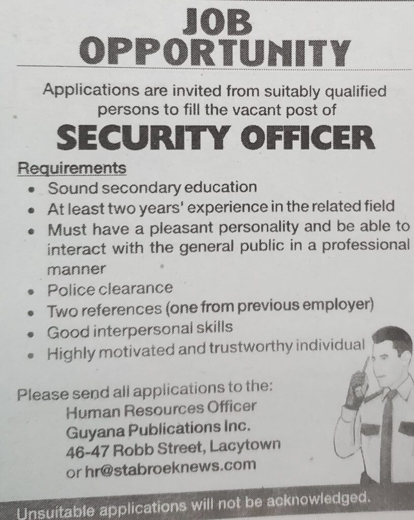 security officer 
