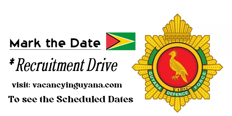 Guyana Defence Force Recruitment Drive