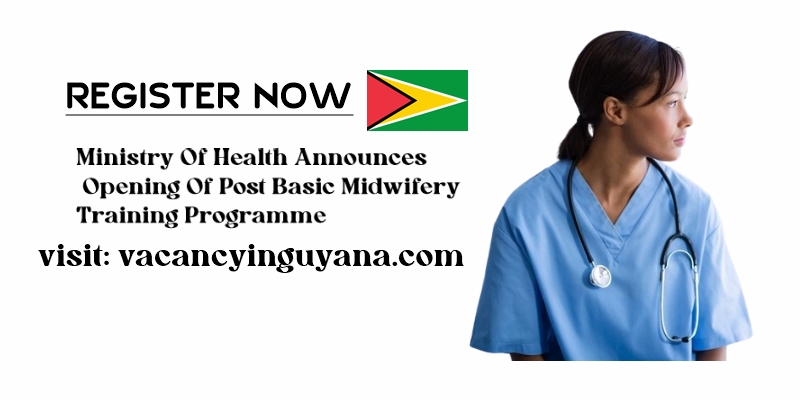 Ministry Of Health Announces Opening Of Post Basic Midwifery Training Programme
