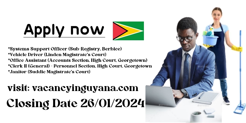 Supreme Court Of Judicature Of Guyana Vacancies