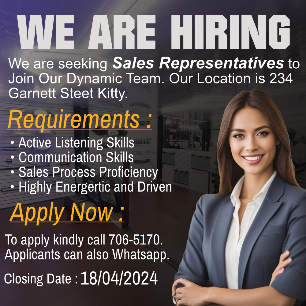 Join Our Team Sales Representatives Wanted