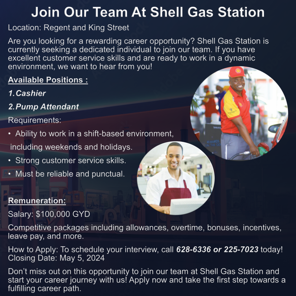 Join Our Team At Shell Gas Station 