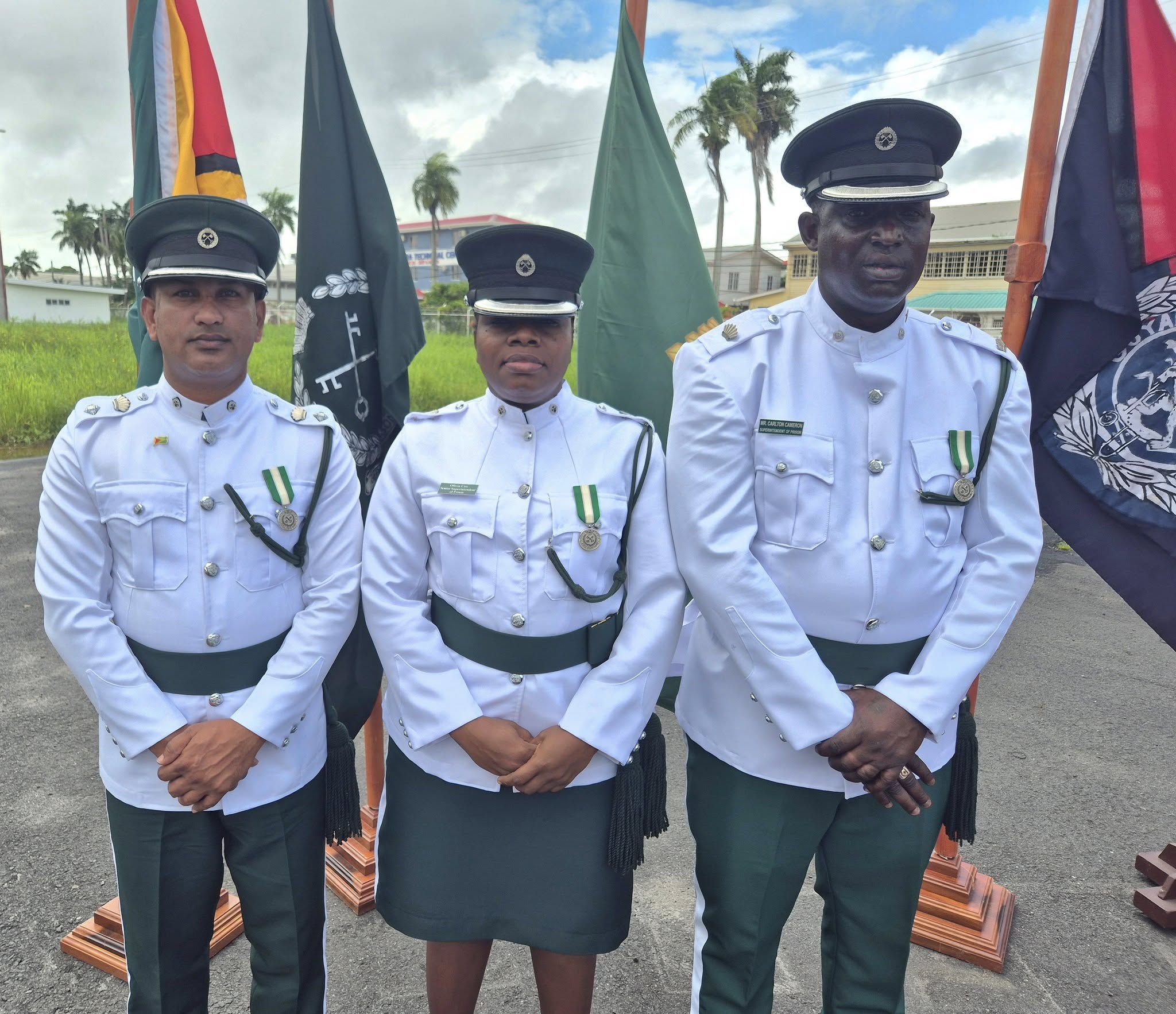 Prison Officers awarded medals for long service, dedication