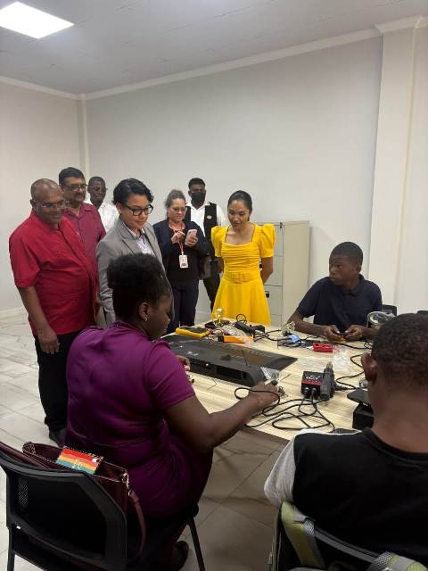 Business centre for PWDs commissioned in Region Six