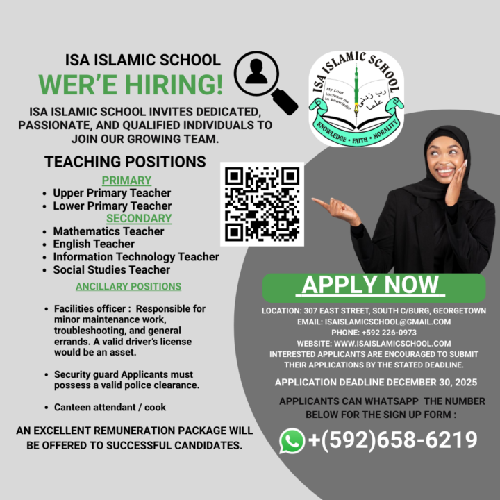 ISA HIRING Now (1080 x 1080 px)