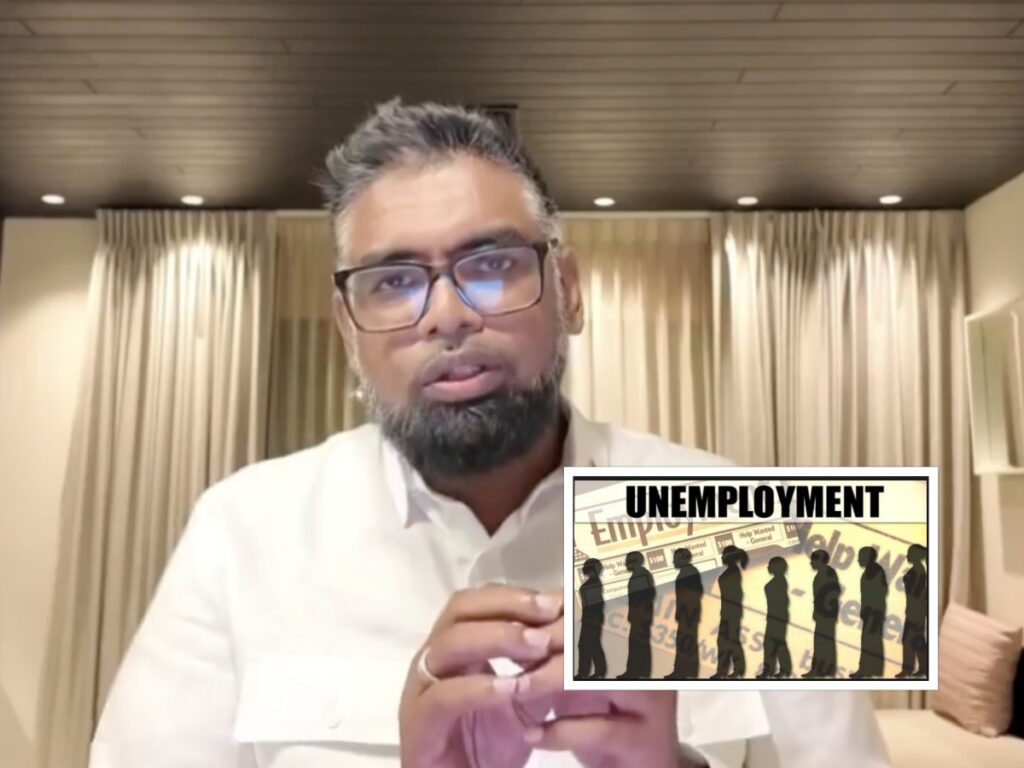 President Ali: Unemployment Rate Significantly Reduced in Guyana 2 collage 2026 02 03T204544.866