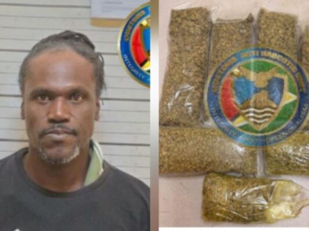 Man remanded after 3.072 kg of cannabis seized in Georgetown raid 2 collage 2026 02 27T212353.916