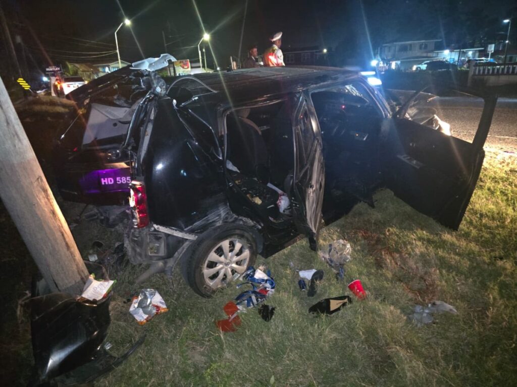 Update : Two Dead, Four Injured in Airy Hall, Mahaicony Crash 2 collage 51