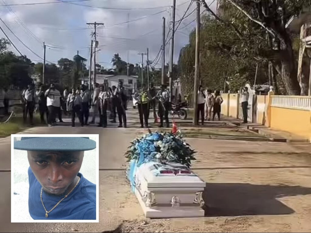 Mourners Block Road Outside Cove and John Police Station During Funeral of Man Who Died in Custody 2 collage 2026 04 12T170628.274