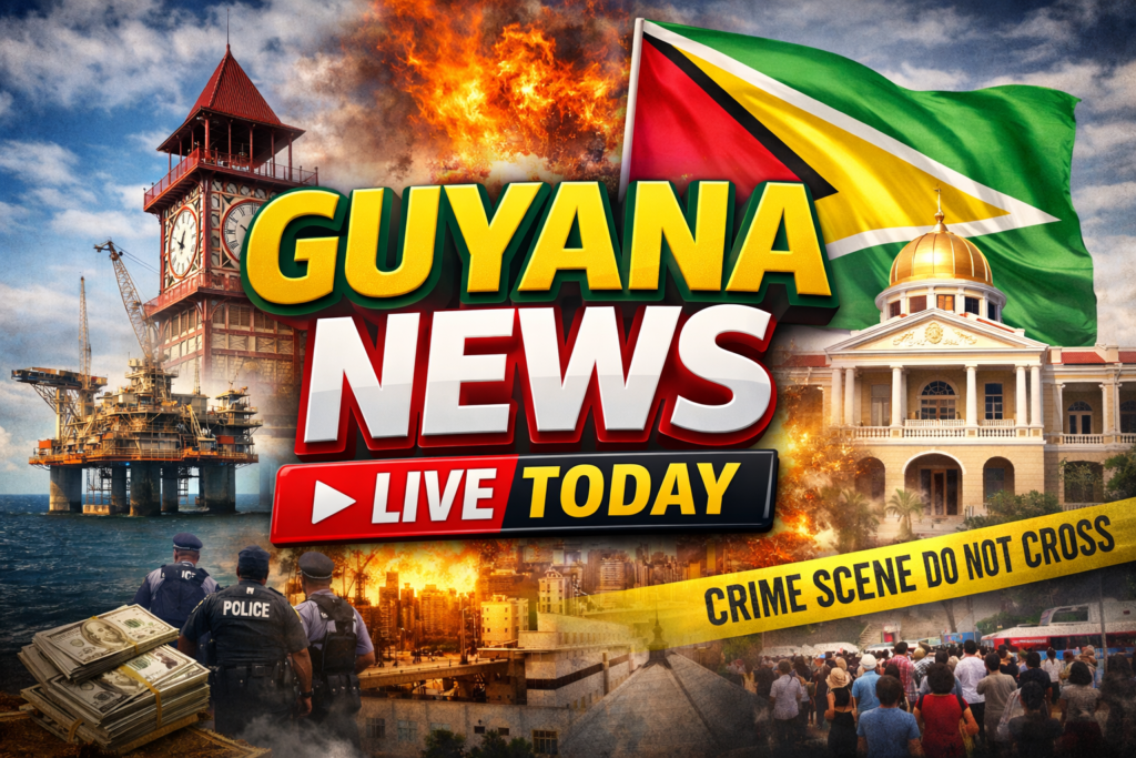 Guyana News Live Today