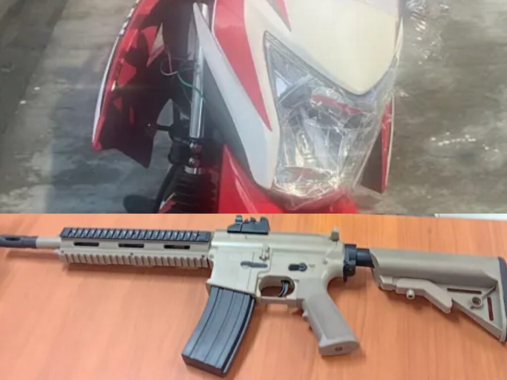 Man Apprehended with Suspected Stolen Motorcycle and Gel Gun on East Bank Demerara 2 collage 2026 06 10T201710.277